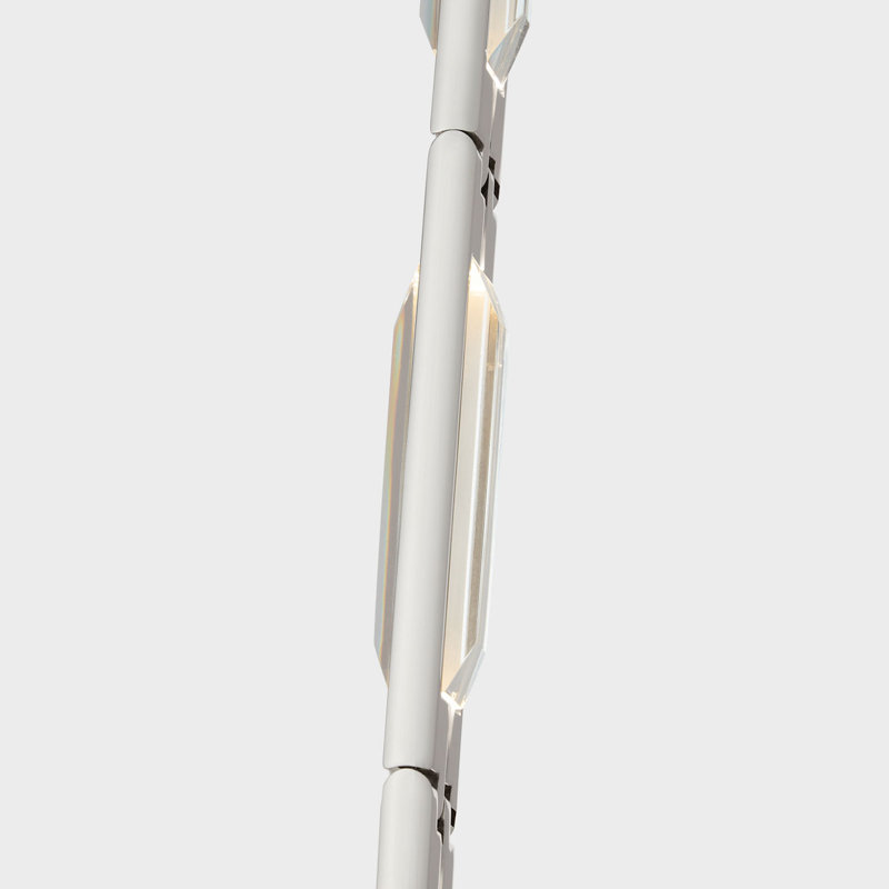 Catena 57 Pendant, Polished Nickel, 3000 Kelvins, Remote