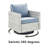 Ingvald Swivel Patio Chairs with Cushions-1273456933