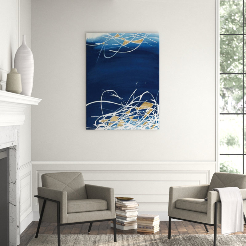 Deep Lake III Print by Janice Sadler, Glass Coat, 32" H x 24" W x 1.5" D