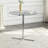 Round Glass Top Metal Base Dining Table-1320703664