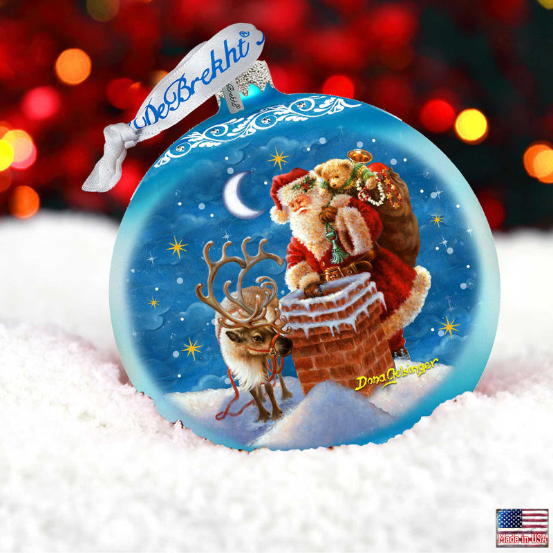 5.5'' Glass Ball Ornament