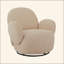 Chaise d'appoint pour le salon avec fonction pivotante-1571513100