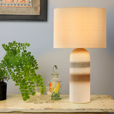 Ceramic 68Cm Standard Table Lamp Set