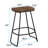 Ryalson Swivel Counter Stool with Metal Frame-1516754809