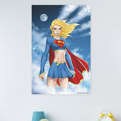 Impression sur papier supergirl-clouds