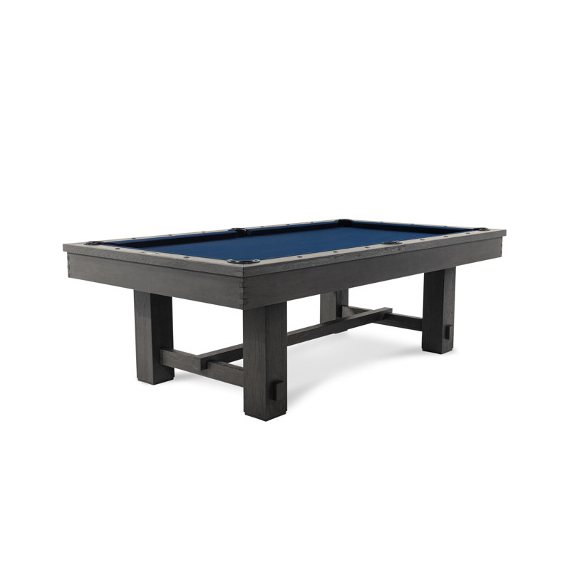 Hank Slate Pool Table In Marble  Grey With Professional Installation Included