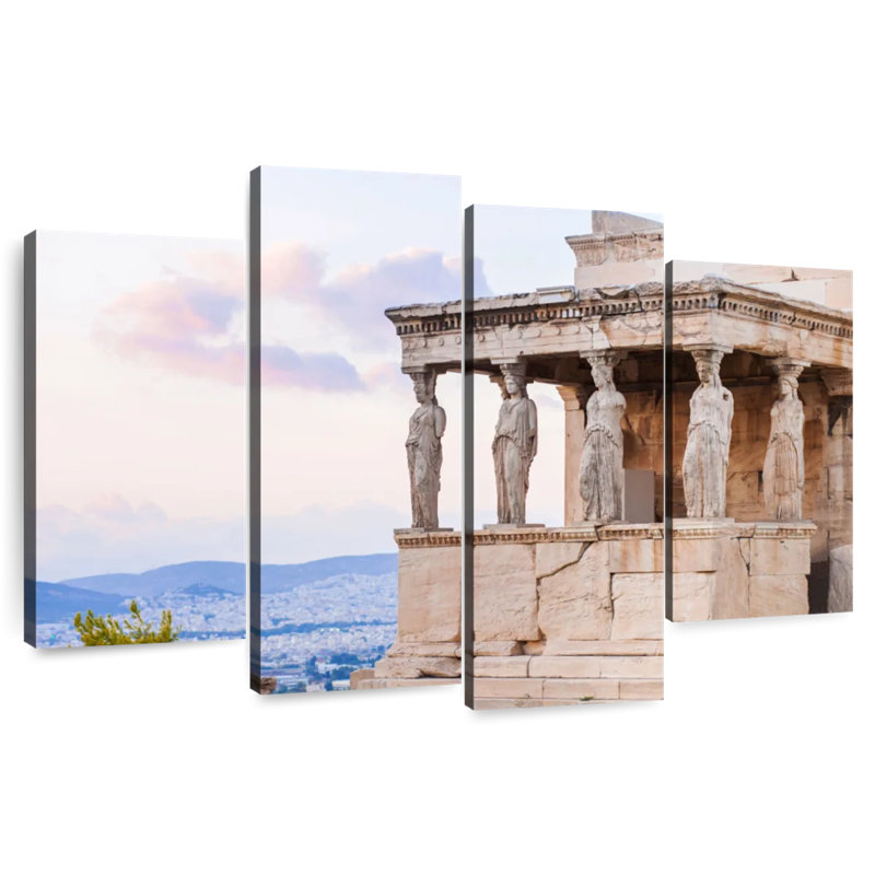 Temple grec d'Adella, H 27 po x l 43 po