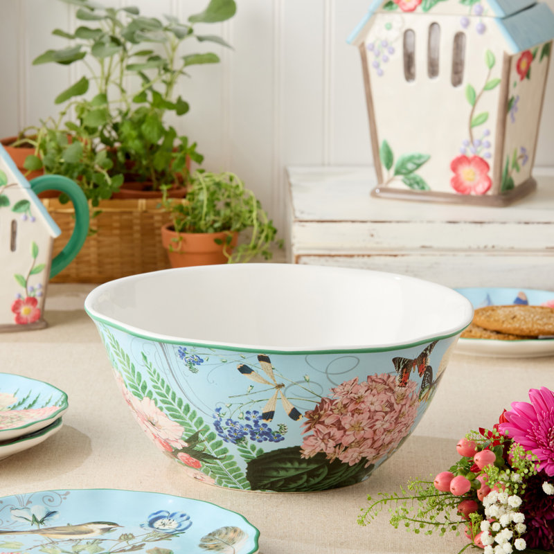 Flora Deep Bowl 11.25" x 4.75"