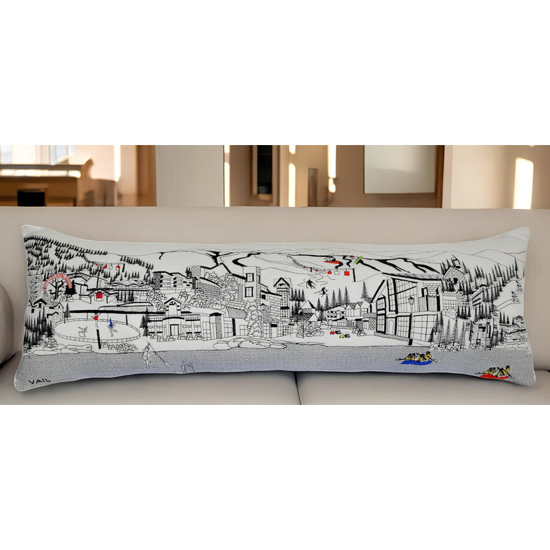 Coussin 45 po White Vail
