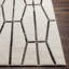 Tapis gris tissé à la main Avielle-2114516368