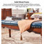 Folding Reclining Camping Bench
