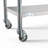 Stainless Steel Top Height-Adjustable Workbench with Wheels-79467686