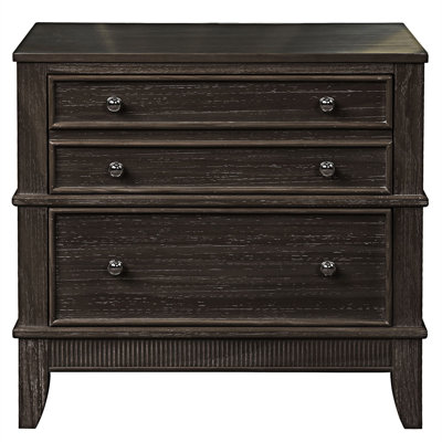 27.3 " W Pine Solid Wood Nightstand