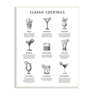"Classic Cocktail Mixed Drinks Kitchen"