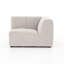 Chaise d'appoint rembourrée Bowry-124072707