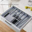 Organisateur de tiroir de cuisine Silverware (gris)-1374043681