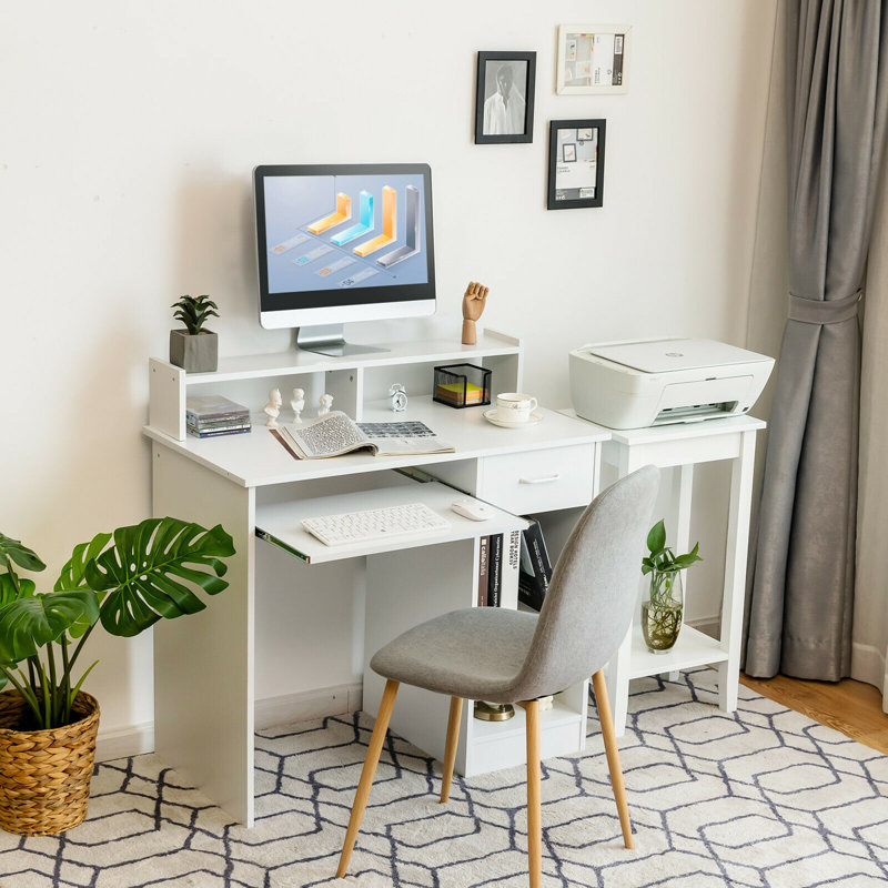 Bureau d'ordinateur pour ordinateur portable Latitude Run®, Blanc