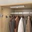 Armoire de rangement en bois avec miroir à induction