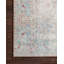 Tapis oriental rouge / ivoire / bleu Georgitte-702344874