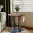 C Shape Saddle Side Table Modern Magazine Holder