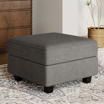 Pièce de module de tabouret avec repose-pieds de rangement pour canapé modulaire de 26,4 po de largeur nairoby