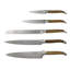Laguiole 5 Piece Knife Set with Storage