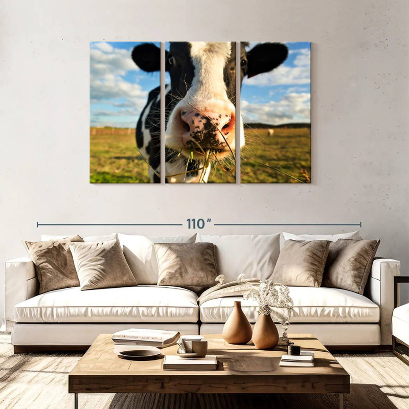 Brampt Cow Selfie, 48" H x 74" W