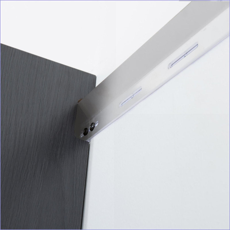 Cabinets, 32 in. W Metal Wall Storage Cabinet with Soft-Closing Drawers &amp; Doors, Slate Gray | Minimalist | Bathroom