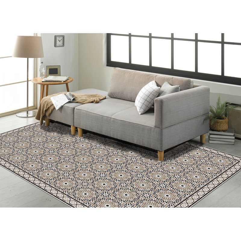 Aban Geometric Area Rug, Rectangle 155 x 230cm