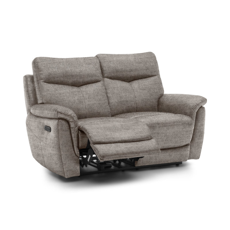 Holland 2 Seater Power Recliner, Silver