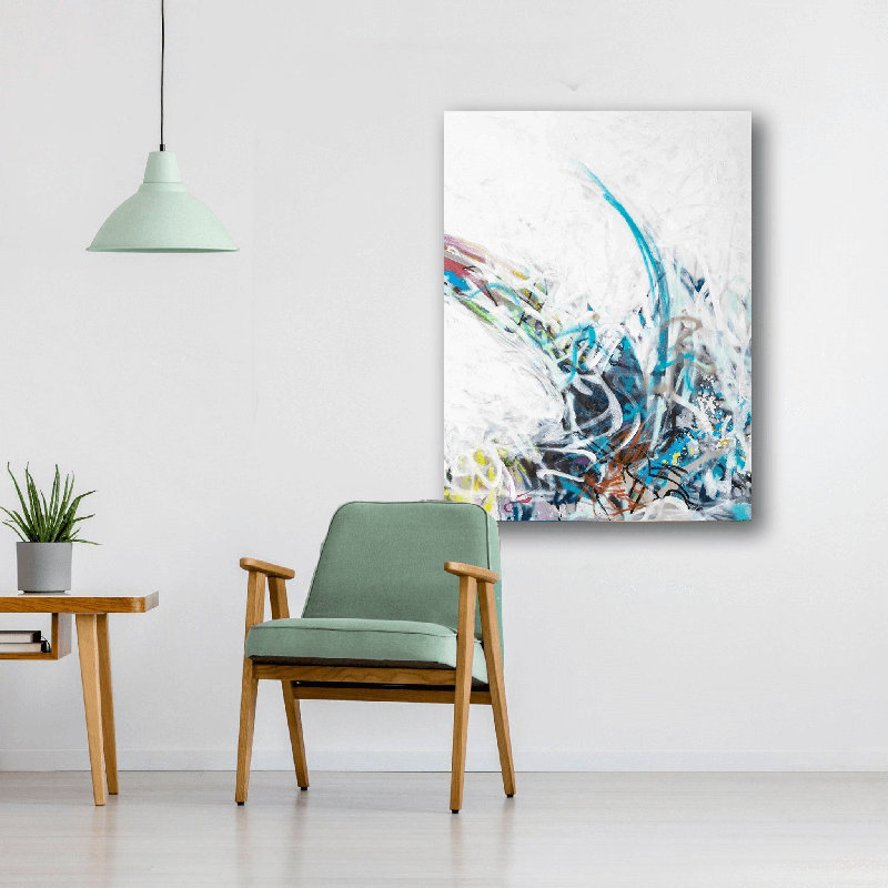 Irrevocably Print, 36" H x 48" W x 1.5" D