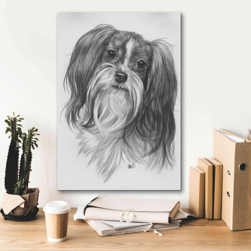 «Miki» par Barbara Keith - reproduction d'art sur toile tendue