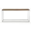 170.18 cm W Solid Wood Top Console Table