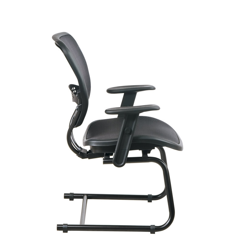 Chaise de salle d'attente en filet 26,5 po Naeshawn