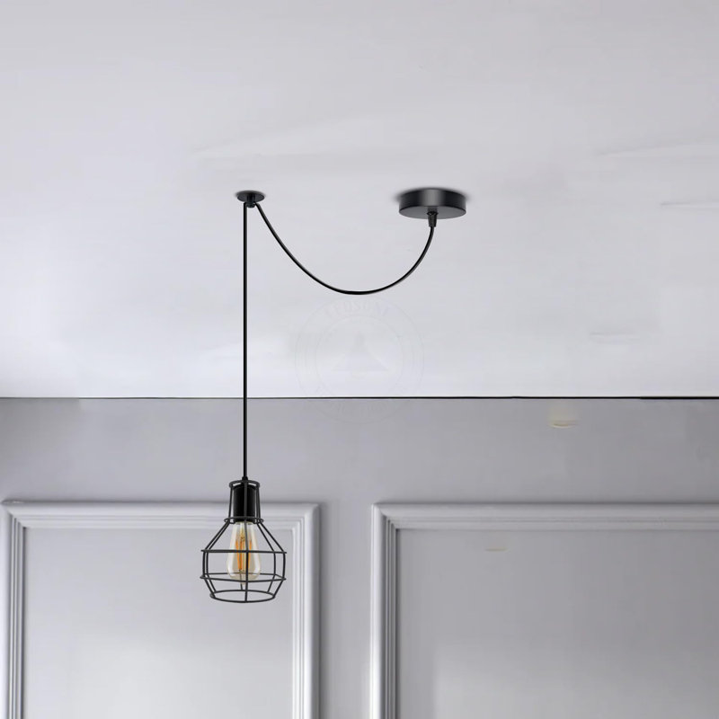 Antashia 1 - Light Pendant, No, Black