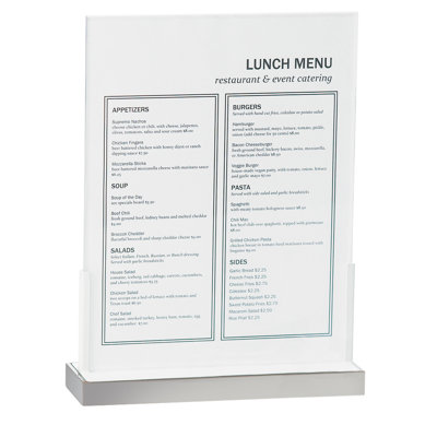 Luxe Sign Holder with Base