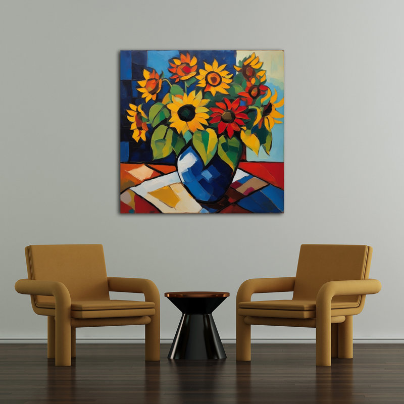 Bouquet d'été I, H 24 po x l 24 po