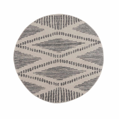 Tapis gris Dounia