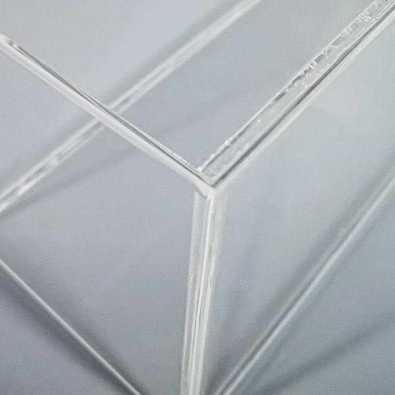 Clear Acrylic 4.75 Gallon Stackable Food Dispenser Bin