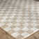 Machine Washable Shaggy Boho Beige Area Rug