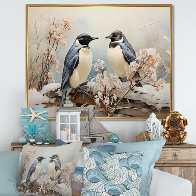 " Penguins Antarctic Elegance V "
