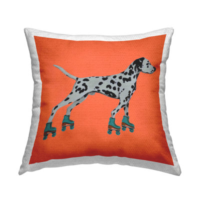 Polyester Throw Square Indoor/Outdoor Pillow Cover & Insert