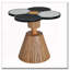 Table d'appoint pour le salon, la chambre à coucher et les petits espaces - Table d'appoint décorative en bois