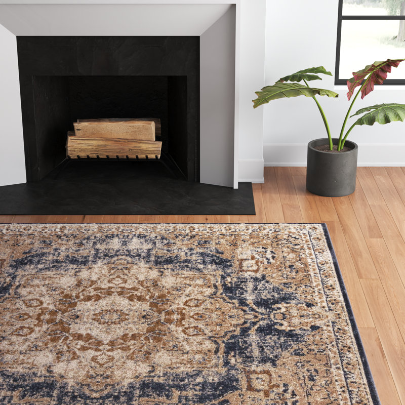 Arloa Oriental Indoor Rug, Square 7'1"