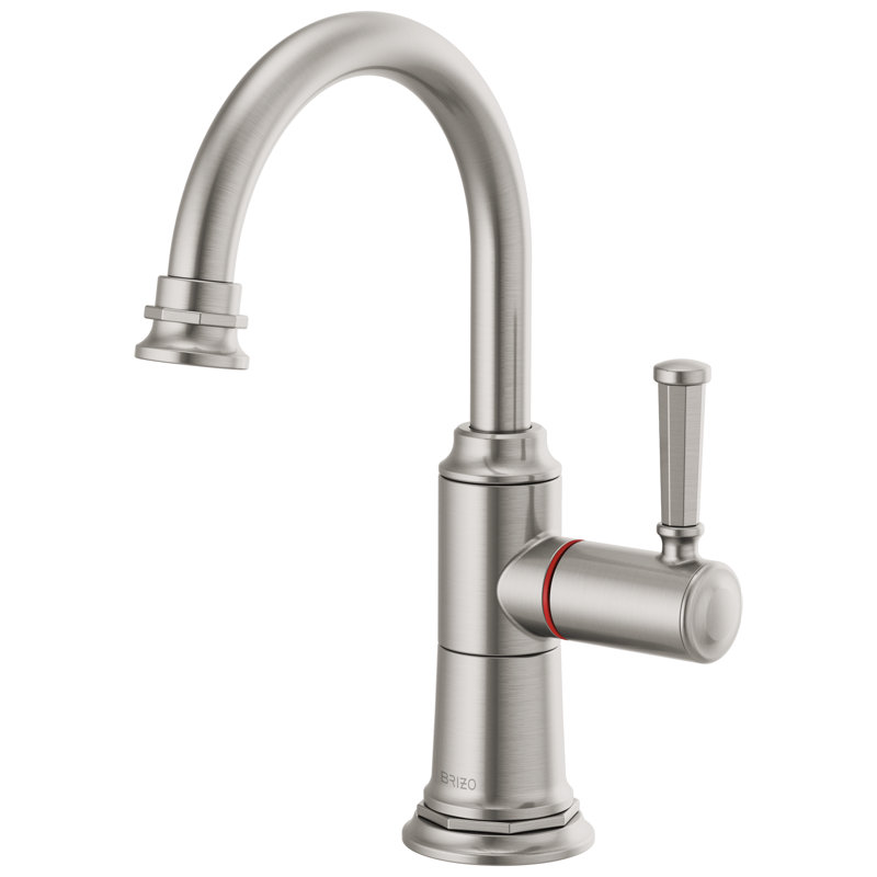 Rook® Bar Faucet with Handles and Supply Lines, Stainless