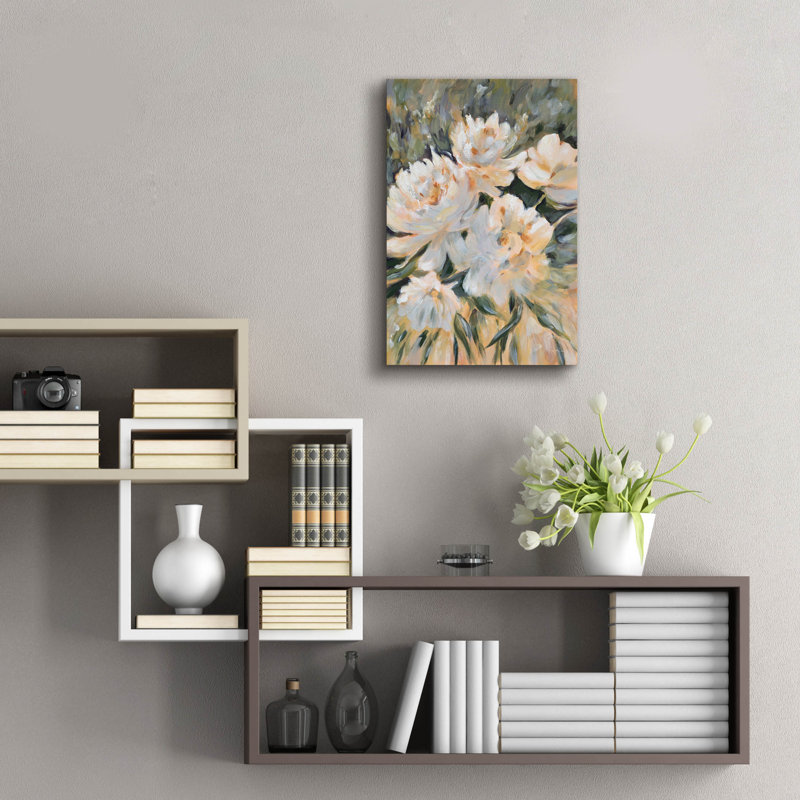 «White Delight» par Katrina Pete, art mural en verre acrylique, H 24 po x l 16 po x P 0,2 po