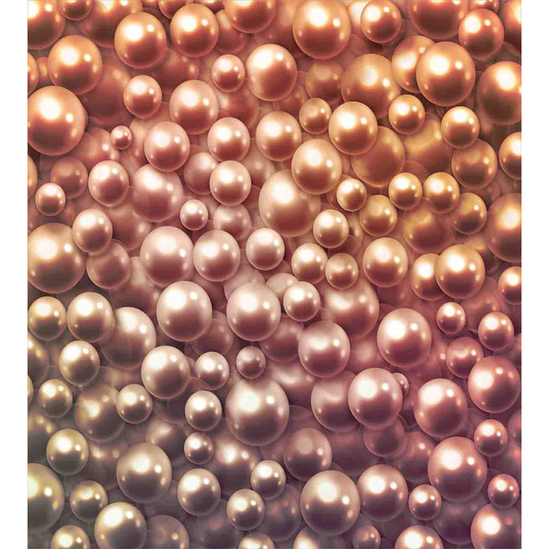 Pearls Polyester Duvet Cover