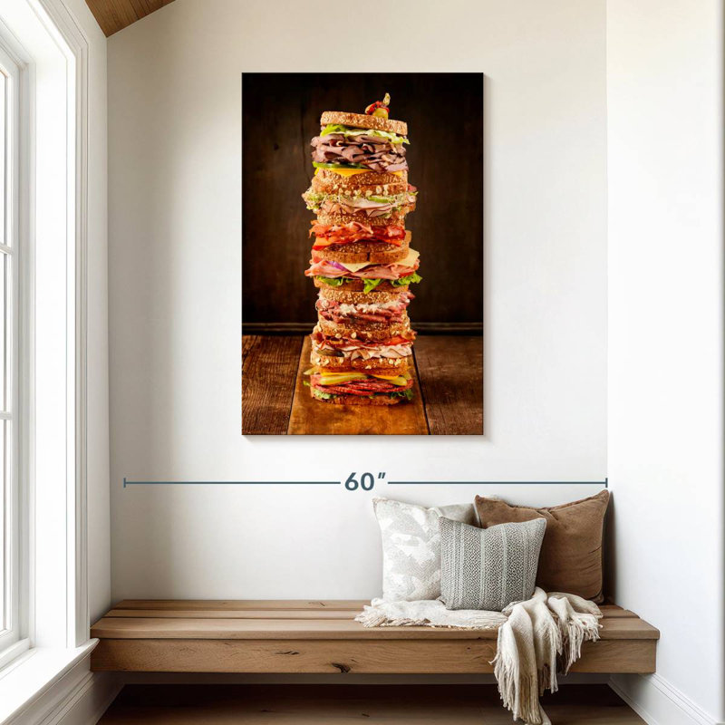 Yarlin Sandwich Stack, 45" H x 30" W