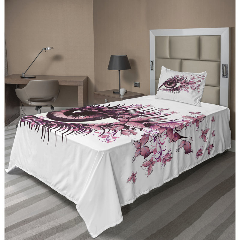Microfiber Sheet Set, Twin Sheet Set + Fitted Sheet + 1 Pillowcase