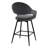 26" Swivel Upholstered Counter Stool with Metal Frame (Set of 2)-859573965-859573952